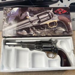 REVOLVER PIETTA 1858 REMINGTON NEW MODEL ARMY INOX 44 REF RGS44 NEUF DESTOCKAGE ARMURERIE