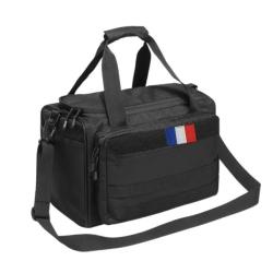 Sac de tireur sportif Noir + Patch Drapeau France (1)