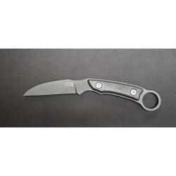 Couteau Fixe Za-Pas TALON TLN-BL-G10-BL Rev&ecirc;tement Noir G10