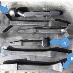 un Tas de forgeron pour enclume-Rep&eacute;r&eacute; N&deg;6