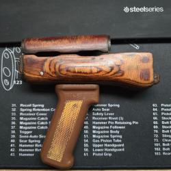 Ensemble avant bois AK47 et Poign&eacute;e AK47
