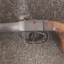 Pistolet de voyage &agrave; percussion