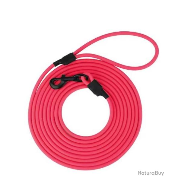 Laisse master pvc tubulaire rose 1.5ml x 6mm