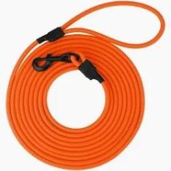 Laisse master pvc tubulaire orange 1.5ml x 6mm