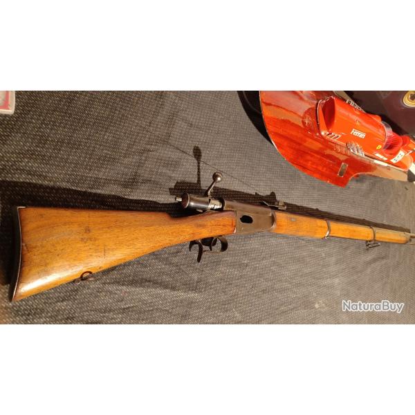 Tr�s beau Vetterli M69/71 en percussion centrale