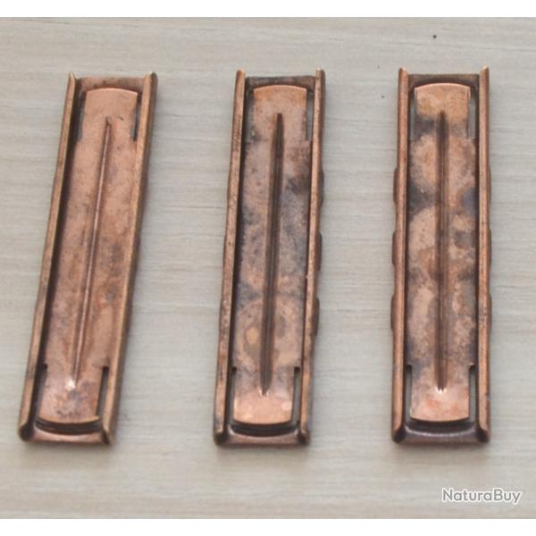 un Lot 3 lames mauser G98 WW1 Lot 52