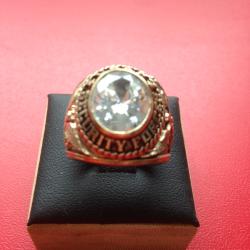 Bague Chevali&egrave;re US Air Force Security Forces Plaqu&eacute; Or Taille 7 us ou 55 Fr