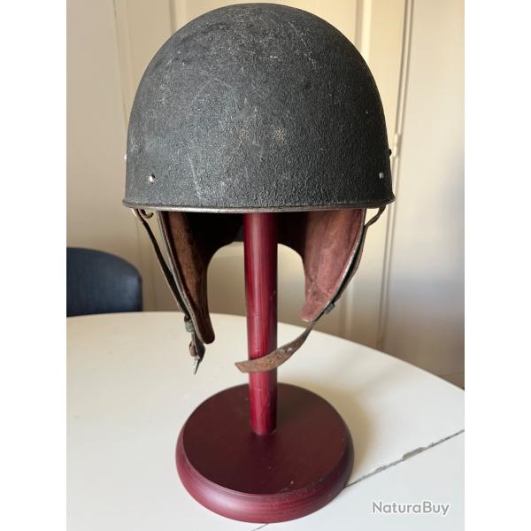 Casque tankiste ww2 - militaria