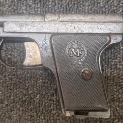 Pistolet MANUFRANCE dit le FRANCAIS second mod&egrave;le