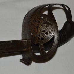 SABRE ALLEMAND DE CAVALERIE Mle 1889-BAVIERE 8&deg; REGIMENT CHEVAUX LEGERS-BAYERISCHE CAVALRY SABER-1&deg;W