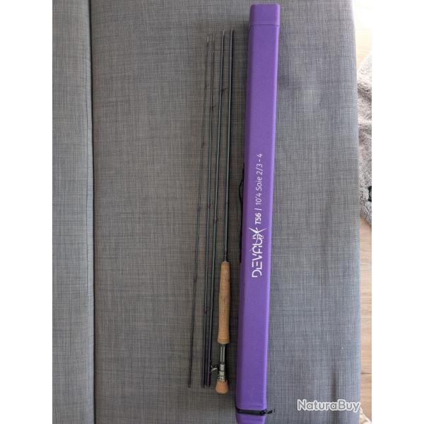 Canne mouche Devaux T56 10'4 # 2-3