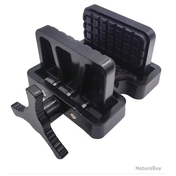 Adaptateur de montage pour tr�pied - Pince de serrage arme longue (Noir)
