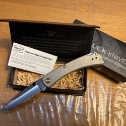 BUCK 110 SLIM PRO TRX TITANIUM
