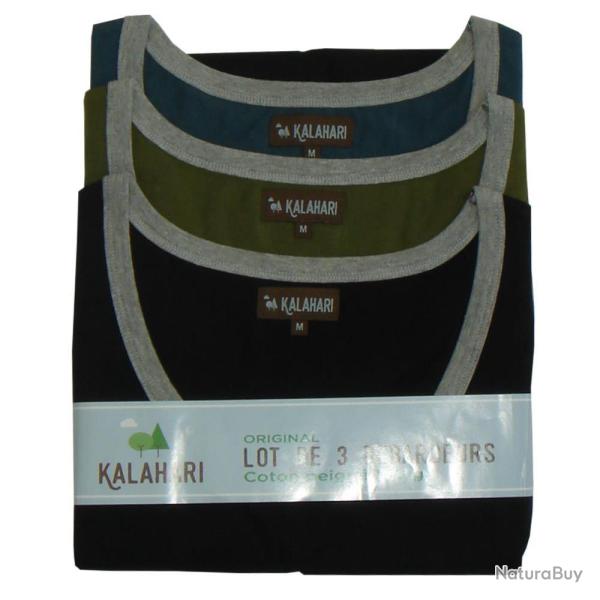 LOT DE 3 DEBARDEURS - 3XL - KALAHARI