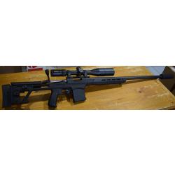 Carabine Bergara 14 BMP , canon 71 cm filet&eacute;, cal 308 win lunette vortex silencieux ase utra occas