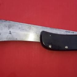 Machette Survie pliante USAAF ww2 - Fabricant  CASE XX ww2 avec prot&egrave;ge lame en en t&ocirc;le