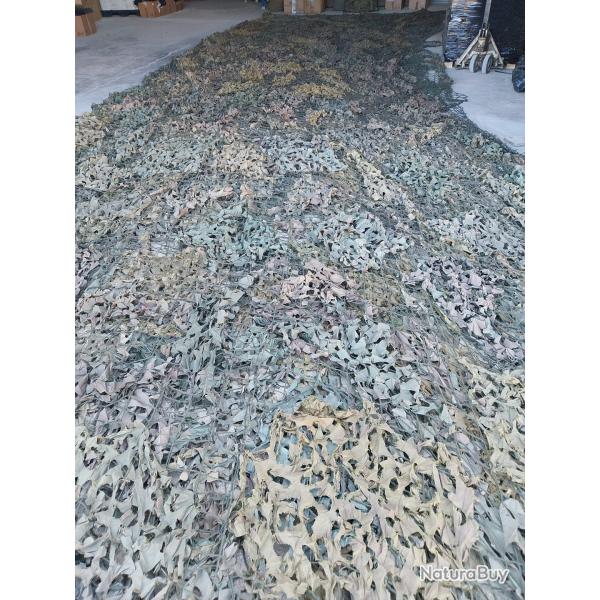 Immense filet de camouflage de l'arm�e Britannique 500m2