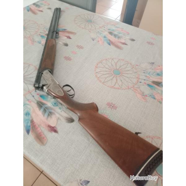 Fusil superpose Kettner calibre 12/70.