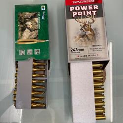 Lot 40 munitions 243 Winchester