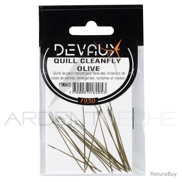 Quill de paon DEVAUX CLEANFLY Olive