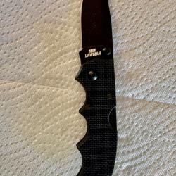 COUTEAU COLD STEEL MINI LAWMAN BLACK
