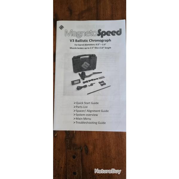 Magneto speed V3 ballistic