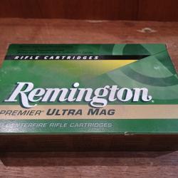 Boite de 20 balles REMINGTON cal 375 REM ULTRA MAG