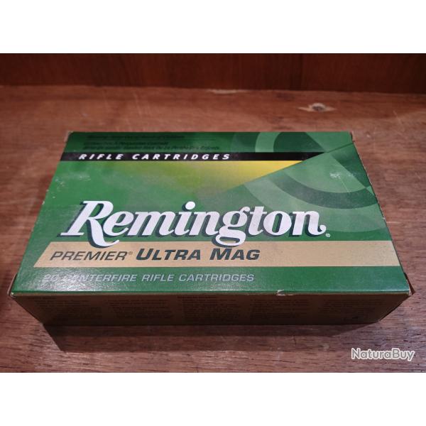 Boite de 20 balles REMINGTON cal 375 REM ULTRA MAG