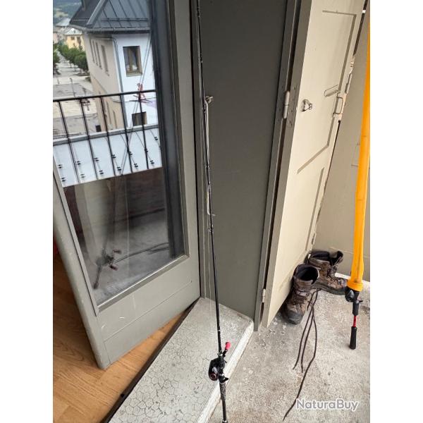 combo canne raptor cast volkien soul et moulinet casting abu garcia max X