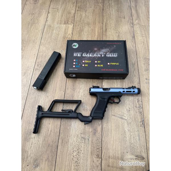 WE r�plique GBB Galaxy - Noir
