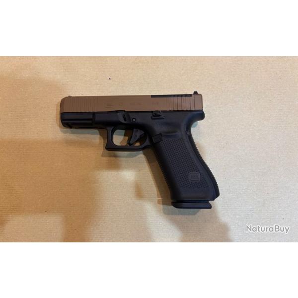 Glock 45 Gen. 5 Mos Culasse Cerakote FDE + D�tente match Glock