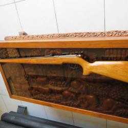 carabine d&eacute;but du si&egrave;cle bosquette manu arm scolaire