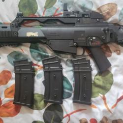 H&K G36C AEG Non Fonctionnelle - 1� Sans prix de r&eacute;serve !!