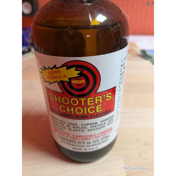 Nettoyant shooter choice jamais ouvert