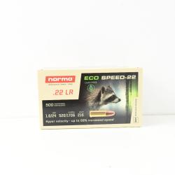 500 Balles Norma Eco Speed calibre 22lr