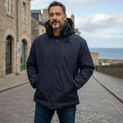 Veste de quart Marine Nationale : blouson inshore d&eacute;perlant et chaud pour navigation S