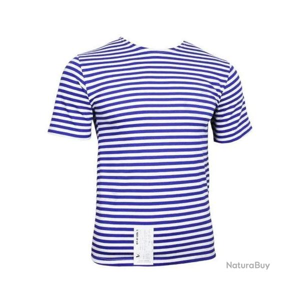 Telnyashka bleu roi : t-shirt russe marini�re, h�ritage militaire authentique L