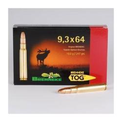 Munitions Brenneke TOG cal. 9,3x64 16g 247gr par 60