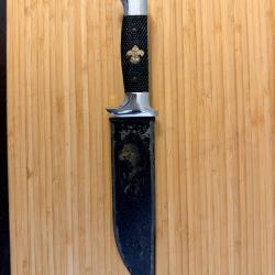 Couteau Muela Scout vintage avec &eacute;tui d'origine