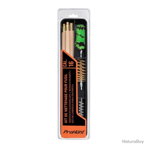 KIT DE NETTOYAGE PROHUNT POUR CARABINE CAL.16