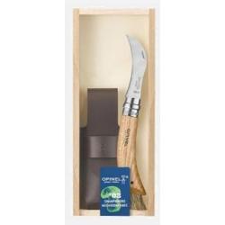 Couteau a champignon OPINEL haut de gamme n&deg;8 avec &eacute;tui