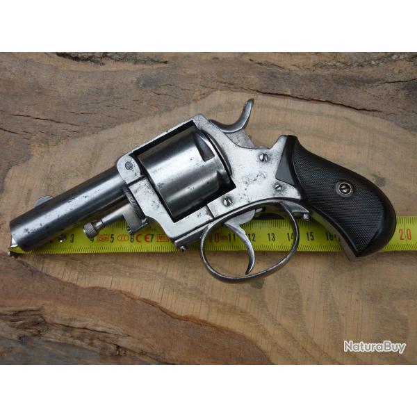 Revolver British Bulldog calibre 450 poudre Noir