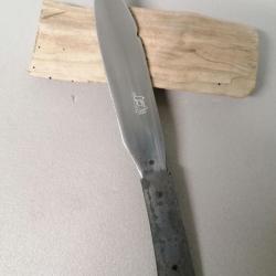 Ancienne lame poignard Bowie chasse