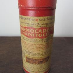 Boite t&ocirc;le Formocarbine naphtol&eacute;e 1940