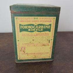 Boite t&ocirc;le Formocarbine simple 1940