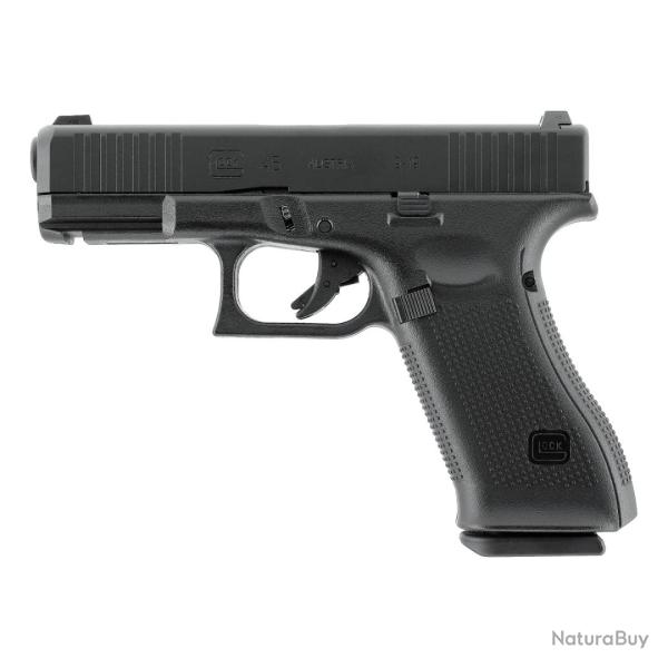 PISTOLET GLOCK 45 6mm GAZ 1J - GLOCK PERFECTION NEUF U NOIR