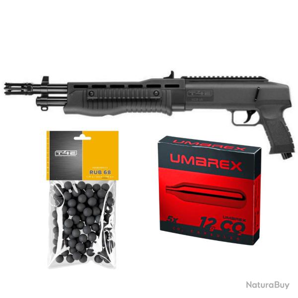 PACK PRET A TIRER TB68 CAL .68 16J - T4E NEUF U NOIR