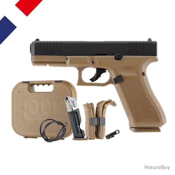 GLOCK 17 GEN5 CAL .43 PAINTBALL T4E COYOTE FRENCH ARMY - UMAREX NEUF U COYOTE