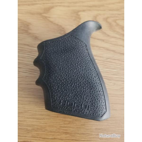 Poign�e grip en caoutchouc HOGUE pour pistolet.