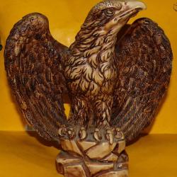 LEGION : AIGLE EMBLEME DE LA LEGION ETRANGERE , DIMENSION 20 CM X 20 CM POIDS 1,800 KILO , TRES BON